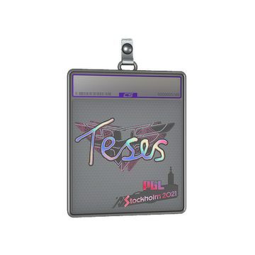 Sticker Slab | TeSeS (Holo) | Stockholm 2021