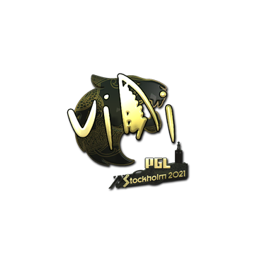 Sticker | VINI (Gold) | Stockholm 2021