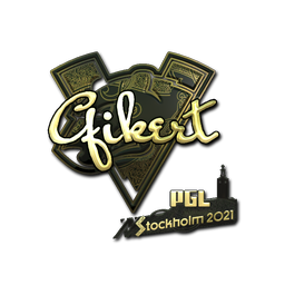 Sticker | Qikert (Gold) | Stockholm 2021