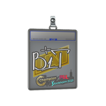 Sticker Slab | b1t | Stockholm 2021