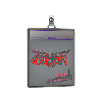 Sticker Slab | cadiaN (Holo) | Stockholm 2021