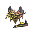 Sticker | misutaaa (Holo) | Stockholm 2021