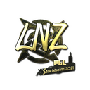 Sticker | LNZ (Gold) | Stockholm 2021