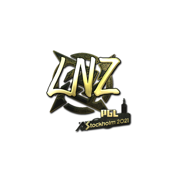 Sticker | LNZ (Gold) | Stockholm 2021