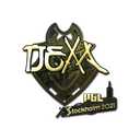 Sticker | nexa (Gold) | Stockholm 2021