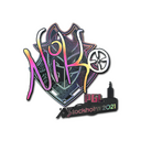 Sticker | NiKo (Holo) | Stockholm 2021
