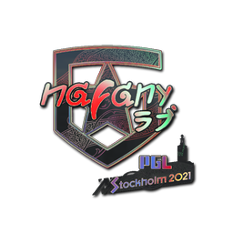 Sticker | nafany (Holo) | Stockholm 2021