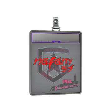 Sticker Slab | nafany (Holo) | Stockholm 2021