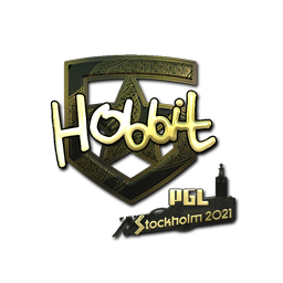 Sticker | HObbit (Gold) | Stockholm 2021