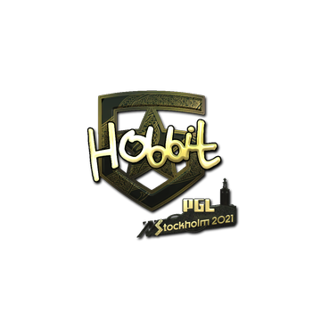 Sticker | HObbit (Gold) | Stockholm 2021