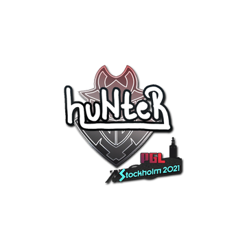 Sticker | huNter- | Stockholm 2021