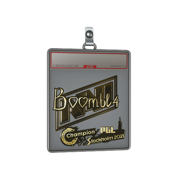 Sticker Slab | Boombl4 (Gold) | Stockholm 2021