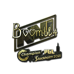 Sticker | Boombl4 (Gold) | Stockholm 2021