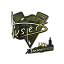 Sticker | buster (Gold) | Stockholm 2021