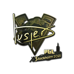 Sticker | buster (Gold) | Stockholm 2021