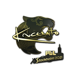 Sticker | KSCERATO (Gold) | Stockholm 2021