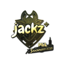 Sticker | JACKZ (Gold) | Stockholm 2021