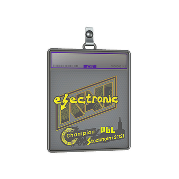 Sticker Slab | electroNic (Holo) | Stockholm 2021