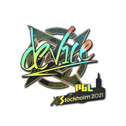 Sticker | device (Holo) | Stockholm 2021