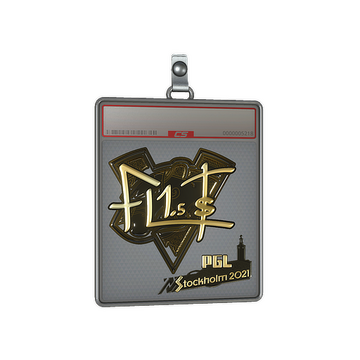 Sticker Slab | FL1T (Gold) | Stockholm 2021