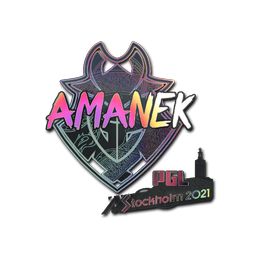 Sticker | AMANEK (Holo) | Stockholm 2021