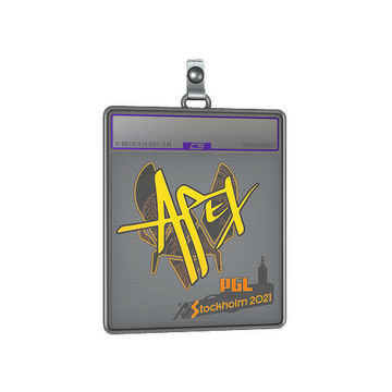 Sticker Slab | apEX (Holo) | Stockholm 2021