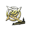 Sticker | Ninjas in Pyjamas (Gold) | Stockholm 2021