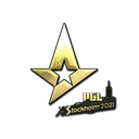 Sticker | Astralis (Gold) | Stockholm 2021