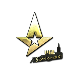 Sticker | Astralis (Gold) | Stockholm 2021