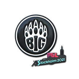Sticker | BIG (Foil) | Stockholm 2021