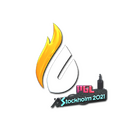 Sticker | Copenhagen Flames (Foil) | Stockholm 2021