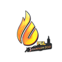Sticker | Copenhagen Flames (Holo) | Stockholm 2021