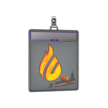 Sticker Slab | Copenhagen Flames (Holo) | Stockholm 2021