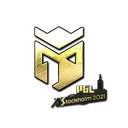 Sticker | Entropiq (Gold) | Stockholm 2021