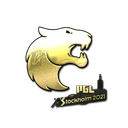 Sticker | FURIA (Gold) | Stockholm 2021