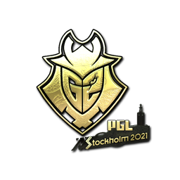Sticker | G2 Esports (Gold) | Stockholm 2021
