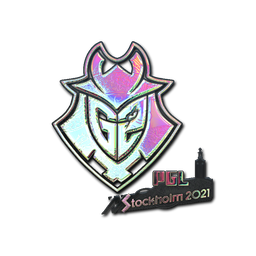 Sticker | G2 Esports (Holo) | Stockholm 2021