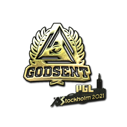 Sticker | GODSENT (Gold) | Stockholm 2021