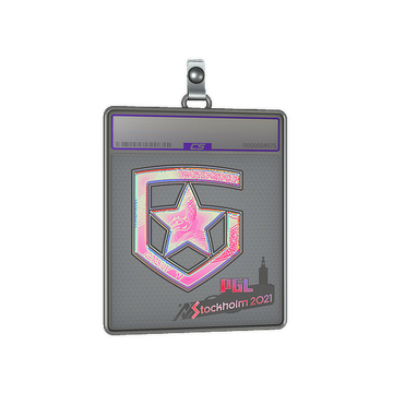 Sticker Slab | Gambit Gaming (Holo) | Stockholm 2021