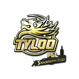 Sticker | Tyloo (Gold) | Stockholm 2021