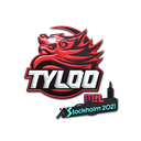 Sticker | Tyloo (Foil) | Stockholm 2021