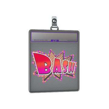 Sticker Slab | Bash (Holo)