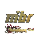 Sticker | MIBR (Gold) | Shanghai 2024