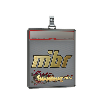 Sticker Slab | MIBR (Gold) | Shanghai 2024
