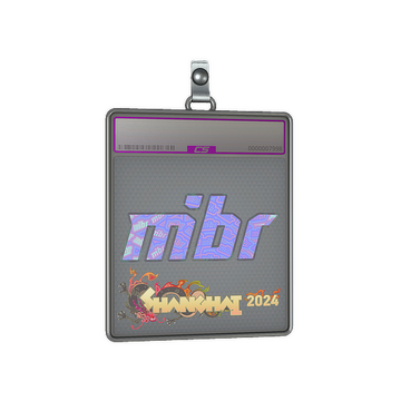 Sticker Slab | MIBR (Holo) | Shanghai 2024