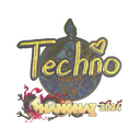 Sticker | Techno4K (Holo) | Shanghai 2024