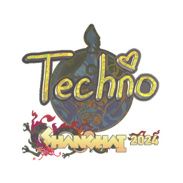 Sticker | Techno4K (Holo) | Shanghai 2024