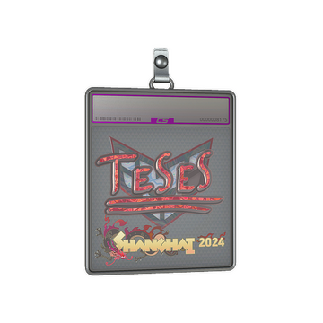 Sticker Slab | TeSeS (Holo) | Shanghai 2024