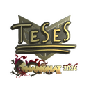 Sticker | TeSeS (Gold) | Shanghai 2024