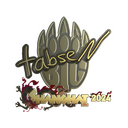 Sticker | tabseN (Gold) | Shanghai 2024